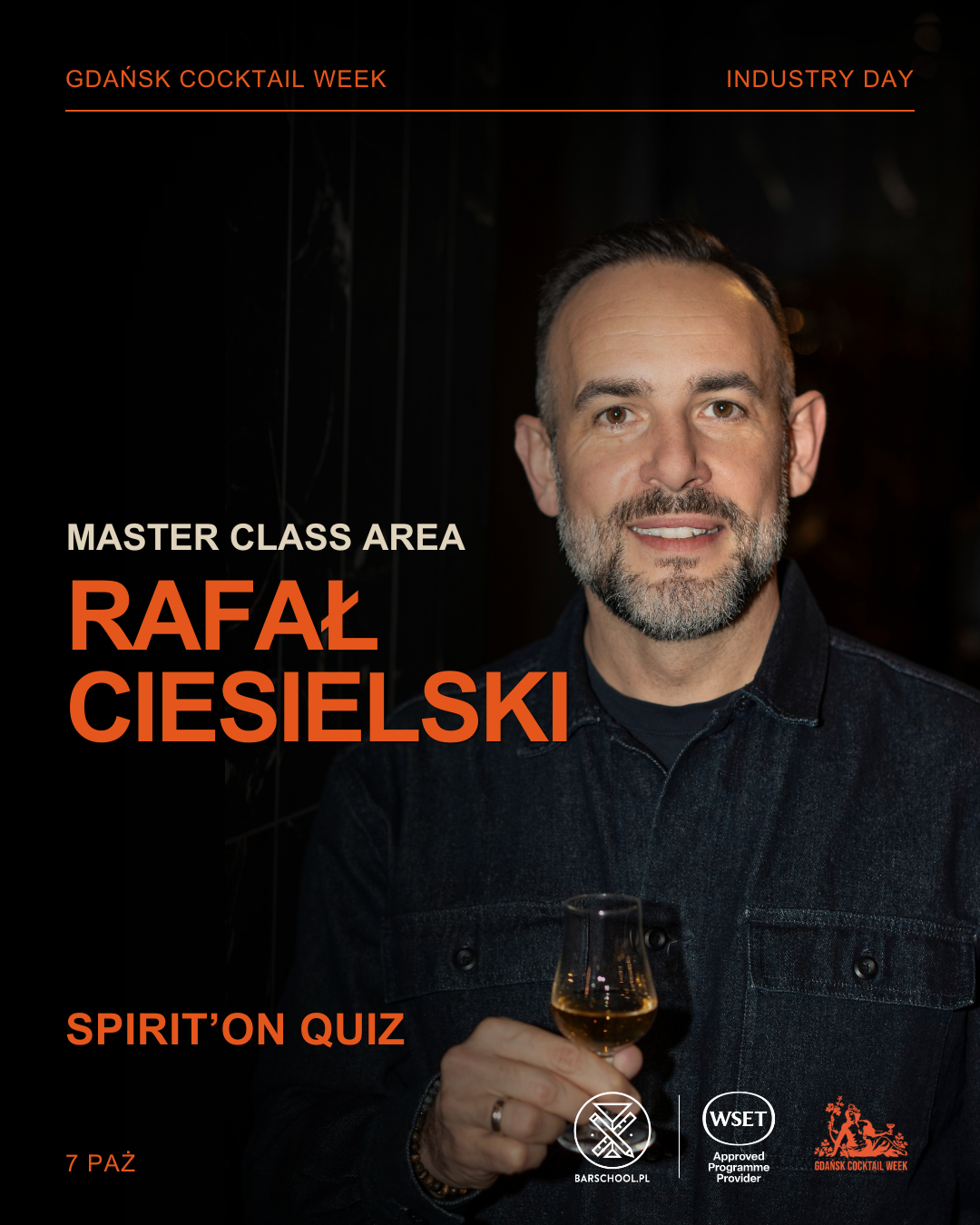 Poster: SPIRIT’ON Quiz: Discover WSET Spirits qualifications, test your knowledge of spirits in a quiz, and win a discount voucher for a WSET course.